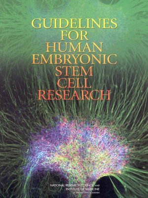cover image of Guidelines for Human Embryonic Stem Cell Research